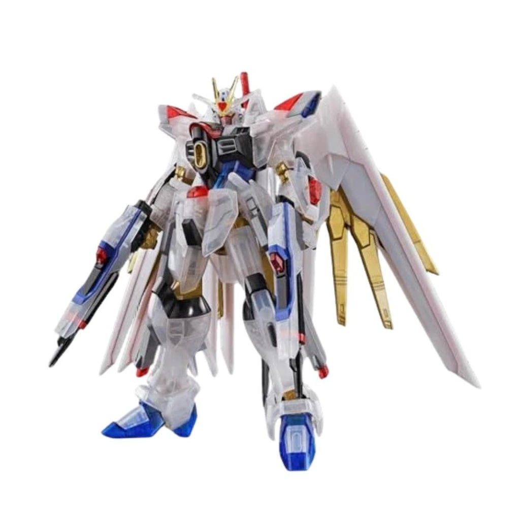 Figura Mighty Strike Freedom Gundam (Clear Color) - Gundam - Hg 1/144 - Bandai