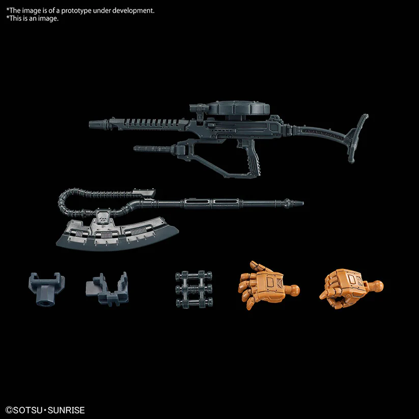 Figura Model Kit Zaku II F TYPE SOLARI (RFV) - Gundam: Requiem for Vengeance - 1/144 - Bandai Hobby
