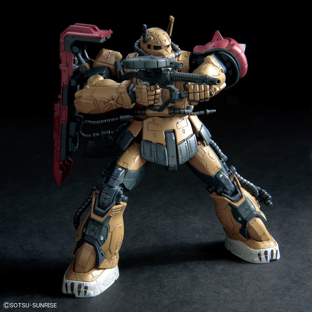 Figura Model Kit Zaku II F TYPE SOLARI (RFV) - Gundam: Requiem for Vengeance - 1/144 - Bandai Hobby
