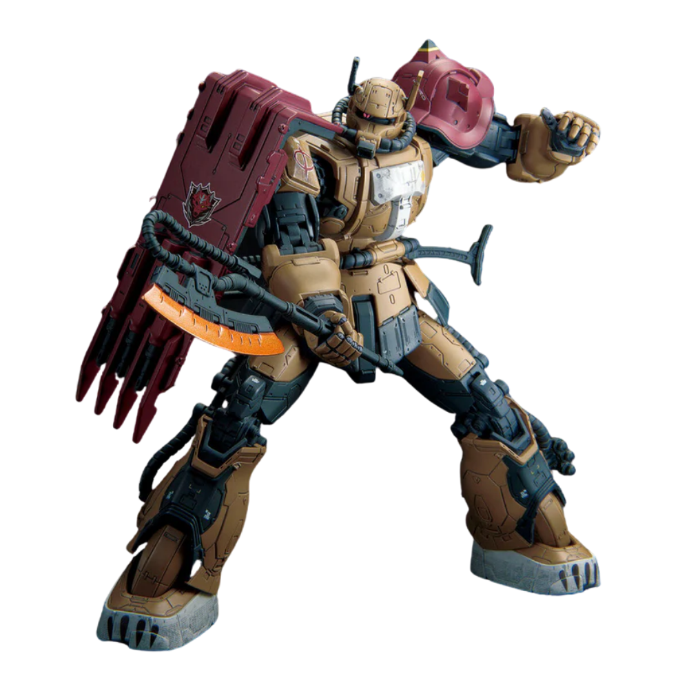 Figura Model Kit Zaku II F TYPE SOLARI (RFV) - Gundam: Requiem for Vengeance - 1/144 - Bandai Hobby