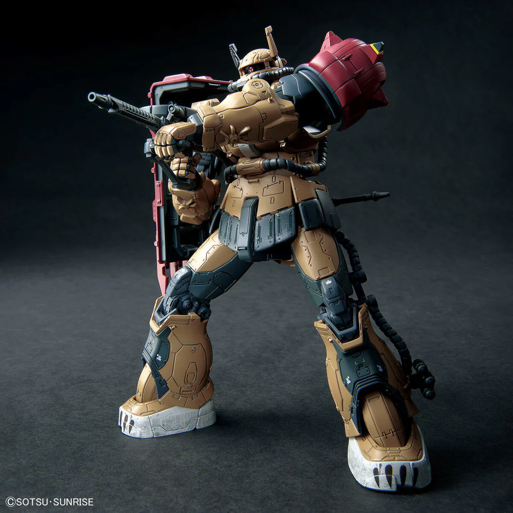 Figura Model Kit Zaku II F TYPE SOLARI (RFV) - Gundam: Requiem for Vengeance - 1/144 - Bandai Hobby
