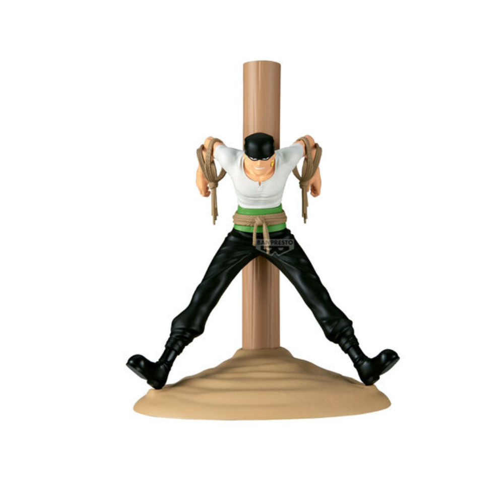 Estátua Pirate Hunter Zoro - One Piece - FL - Banpresto