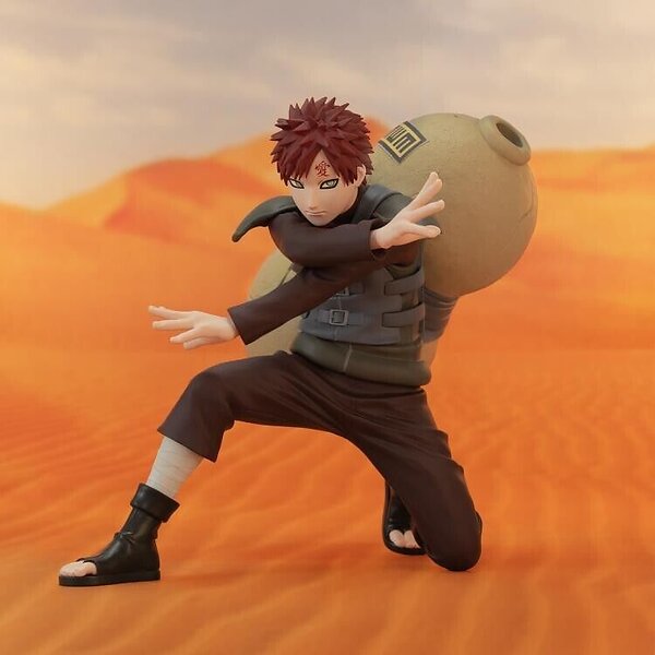 Estátua Gaara – Naruto Shippuden – Vibration Stars Plus – Banpresto