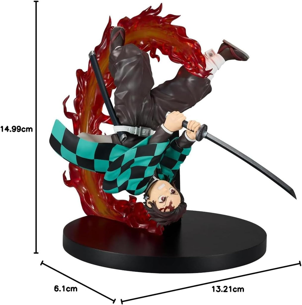 Estátua Tanjiro Kamado – Demon Slayer: Kimetsu no Yaiba – Vibration Stars Plus – Banpresto