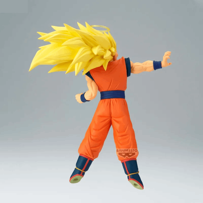 Estátua Super Saiyan 3 Son Goku (vs Majin Buu) – Dragon Ball Z – Match Makers – Banpresto