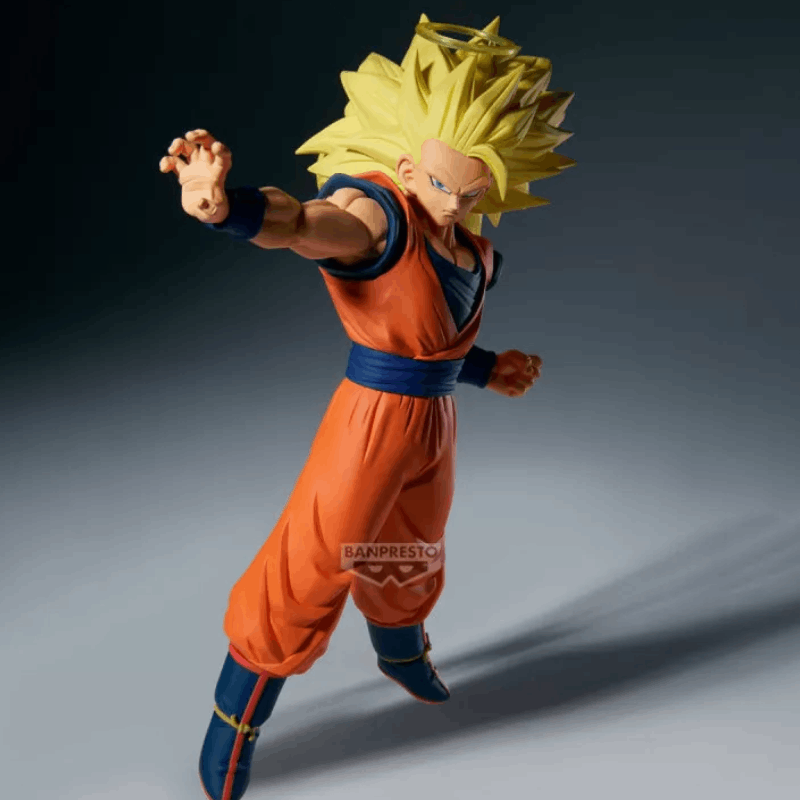 Estátua Super Saiyan 3 Son Goku (vs Majin Buu) – Dragon Ball Z – Match Makers – Banpresto