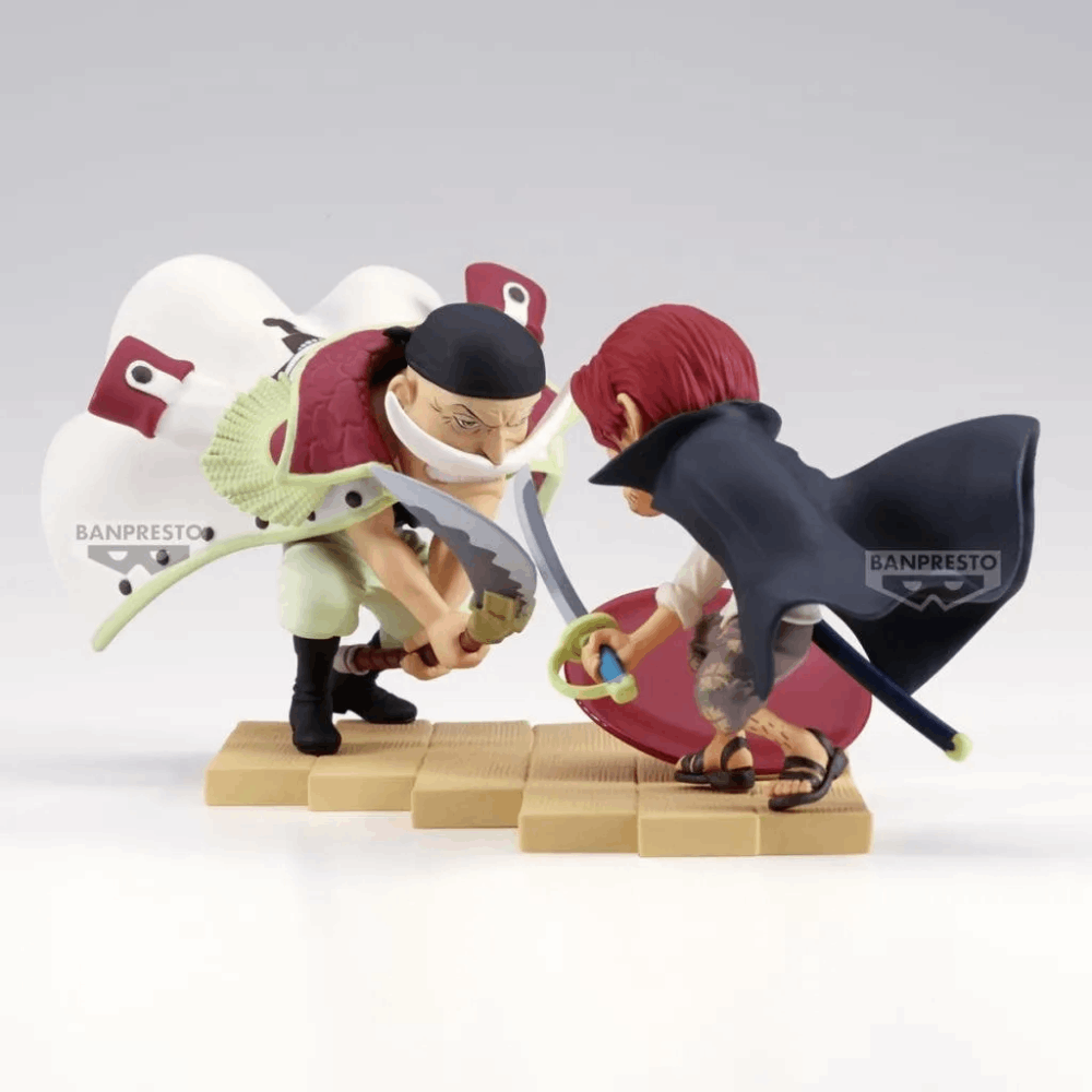 Estátua Edward Newgate Vs Shanks – One Piece – World Collectable Figure Log Stories – Banpresto