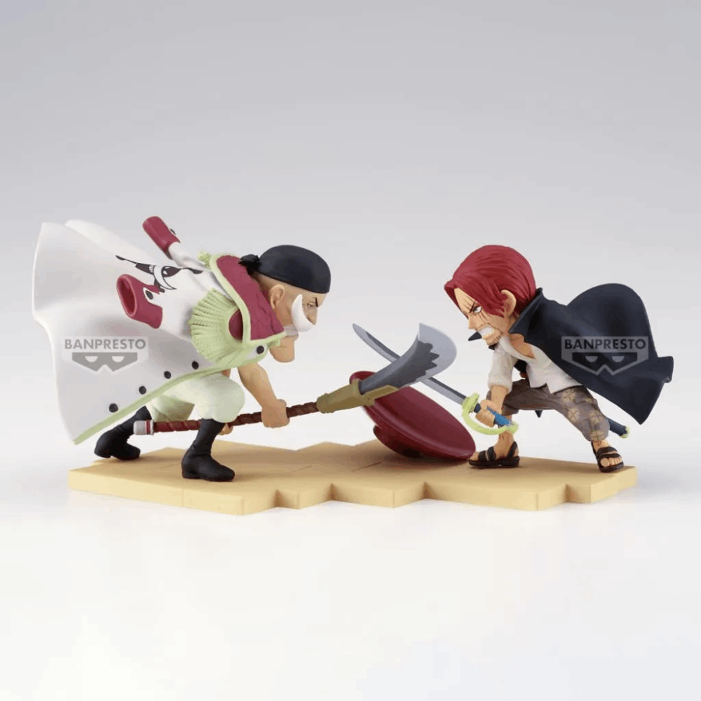 Estátua Edward Newgate Vs Shanks – One Piece – World Collectable Figure Log Stories – Banpresto