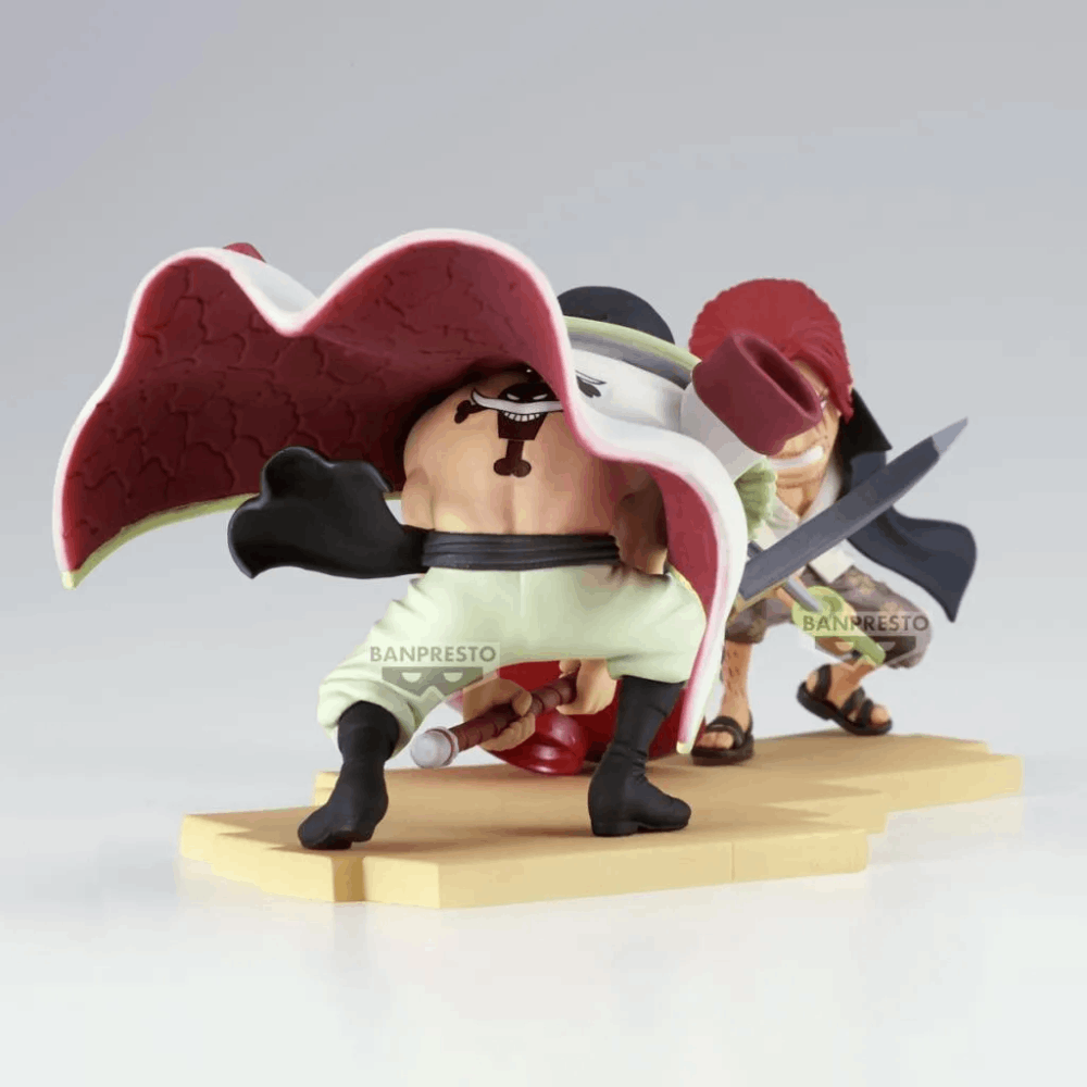 Estátua Edward Newgate Vs Shanks – One Piece – World Collectable Figure Log Stories – Banpresto
