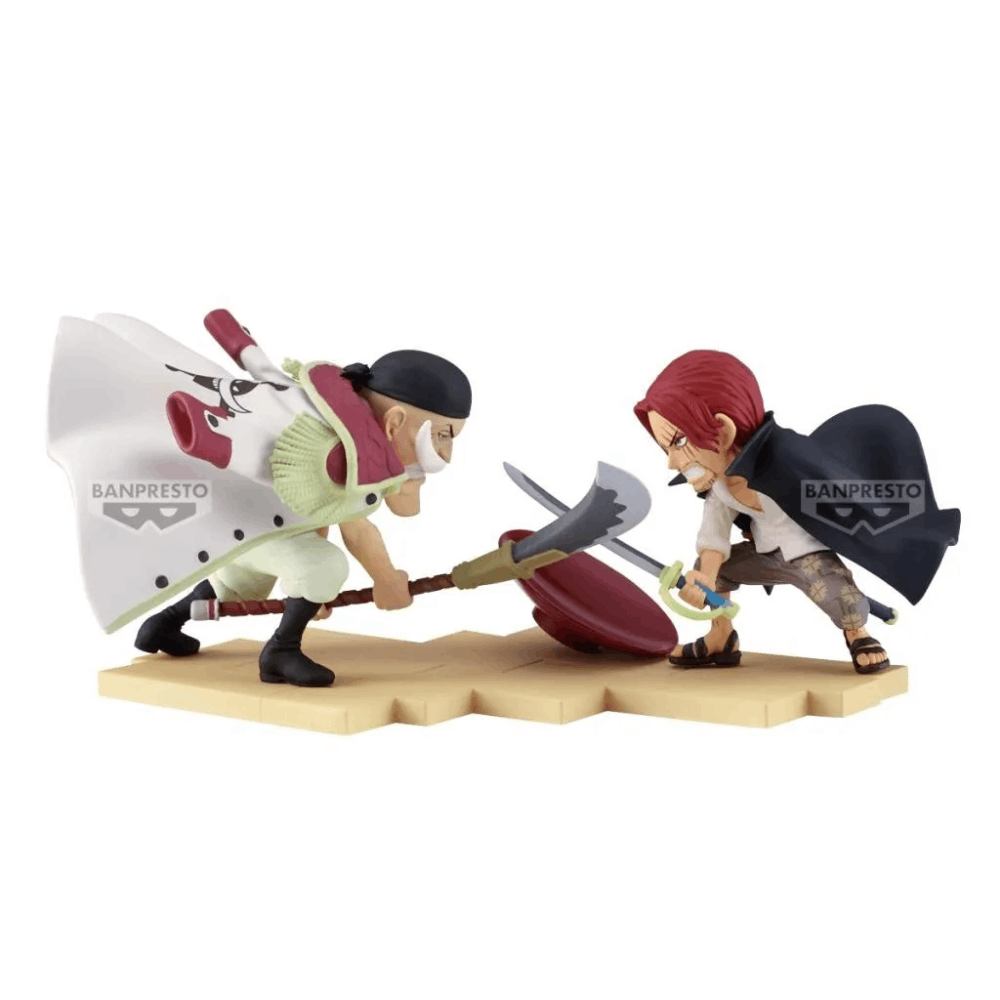 Estátua Edward Newgate Vs Shanks – One Piece – World Collectable Figure Log Stories – Banpresto