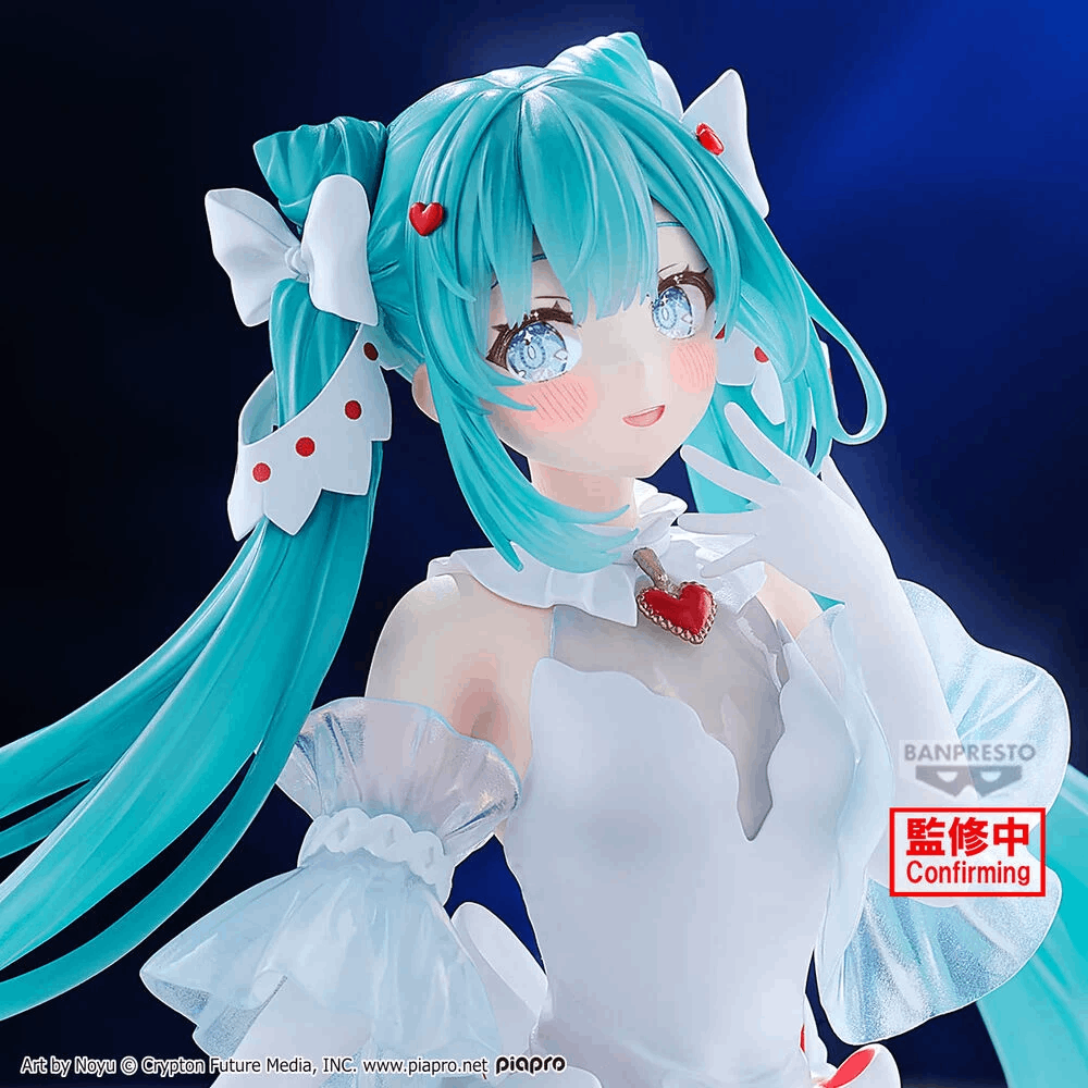 Estátua Hatsune Miku – Banpresto Evolve Clearluxe – Clione – Banpresto