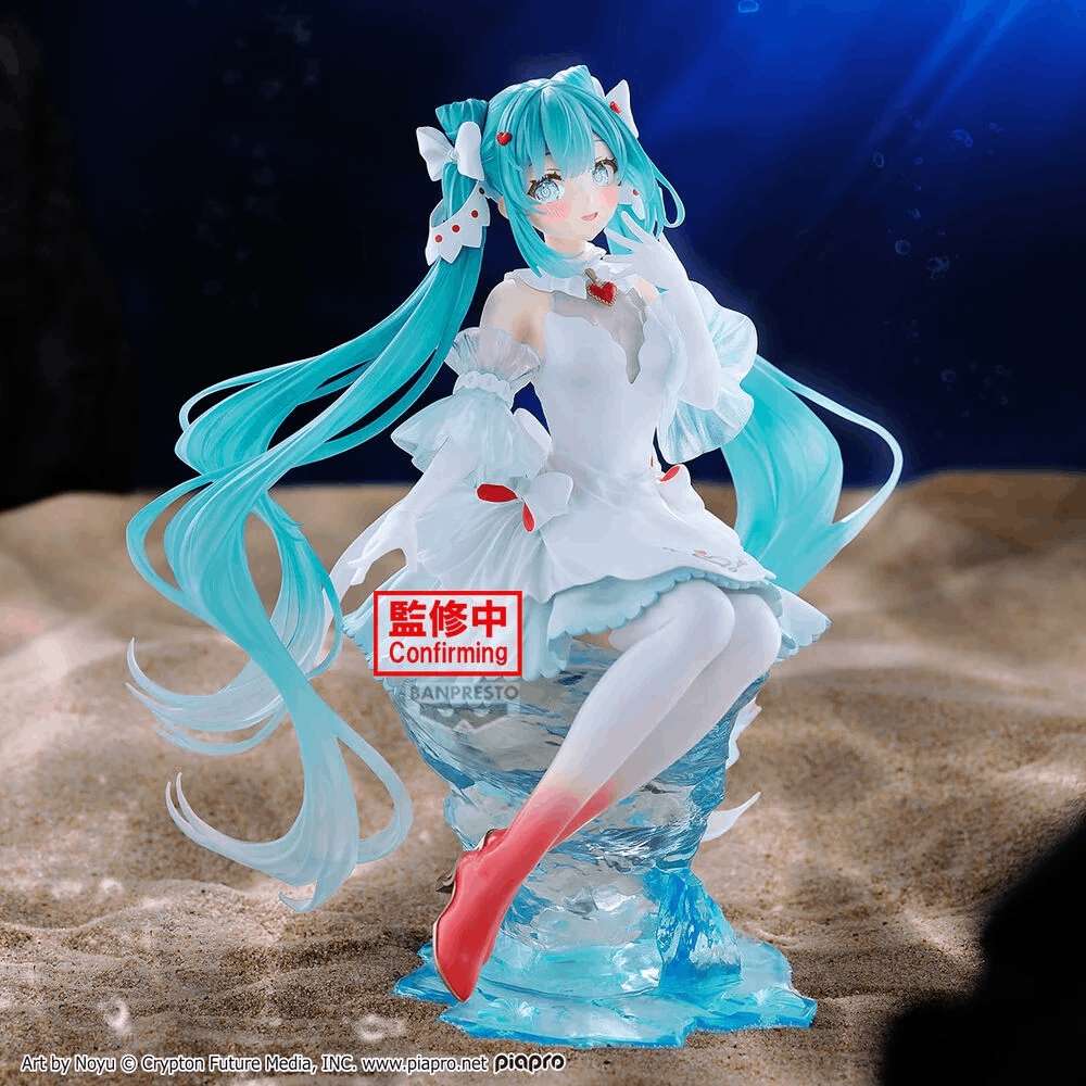 Estátua Hatsune Miku – Banpresto Evolve Clearluxe – Clione – Banpresto