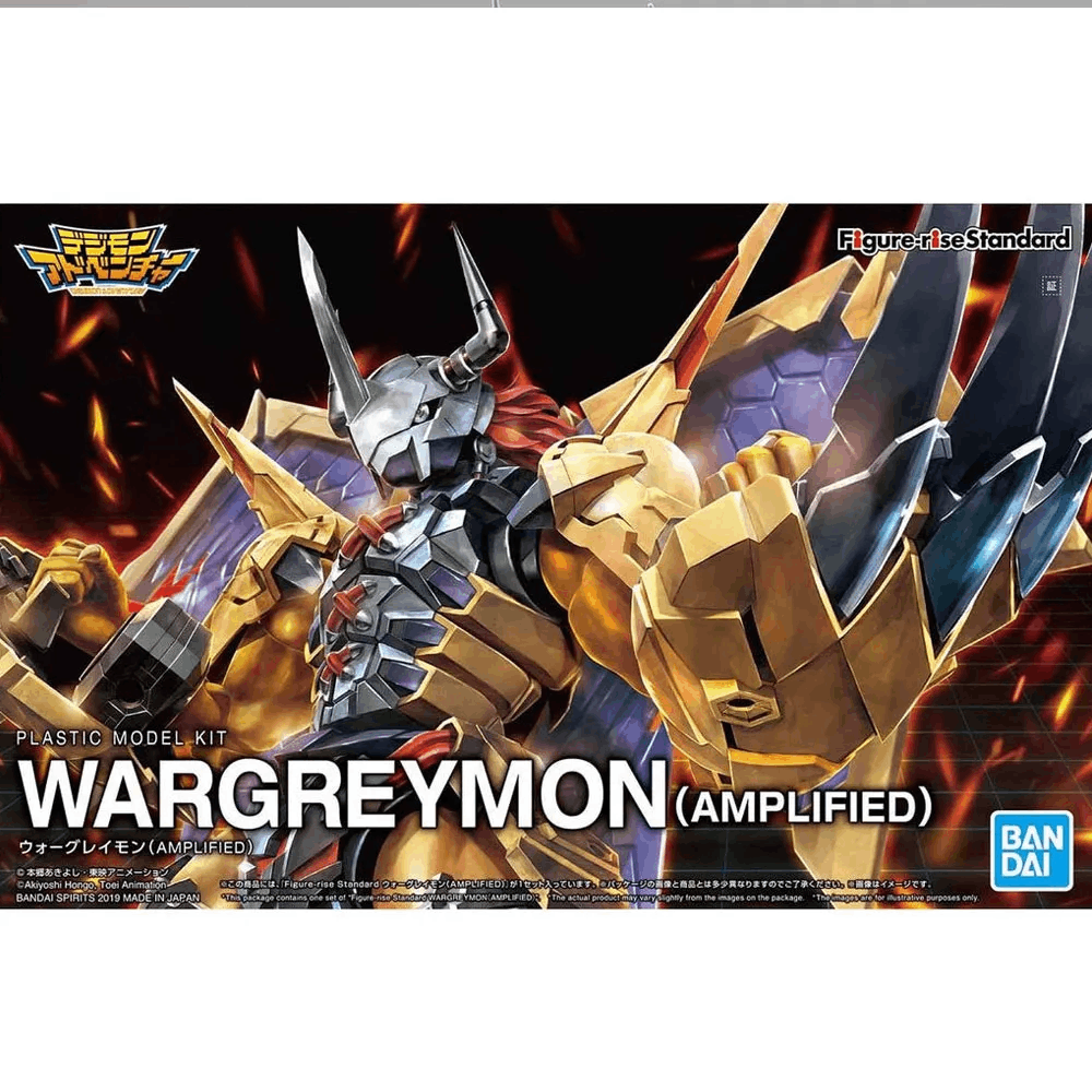 Figura Model Kit WarGreymon – Digimon Adventure – Rise Standard Amplified – Bandai