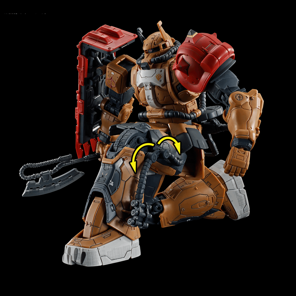 Figura Model Kit Zaku II F TYPE SOLARI (RFV) - Gundam: Requiem for Vengeance - 1/144 - Bandai Hobby