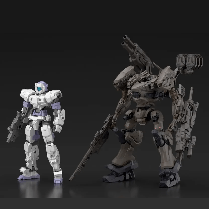 Figura Model Kit Rad Cc-2000 Orbiter Nightfall - Armored Core VI: Fires of Rubicon - 30mm - Bandai