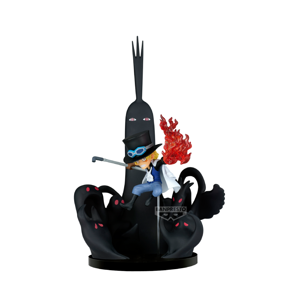 Estátua Sabo Vs Five Elders & Imu – One Piece – World Collectable Figure Special – Banpresto