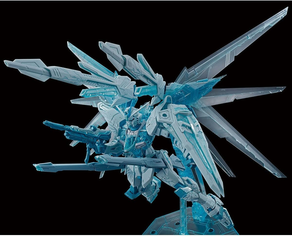 Figura Freedom Gundam Ver.2.0 (Cross Contrast Colors Clear Blue) - Gundam - Mg 1/100 - Bandai