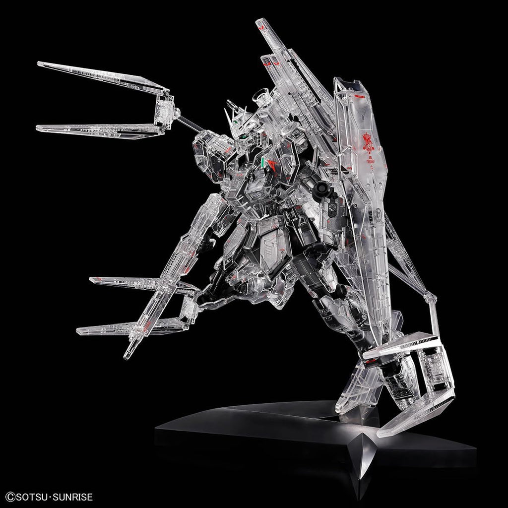 Figura Nu Gundam (Ver.Ka Mechanical Clear) - Gundam - Mg 1/100 - Bandai