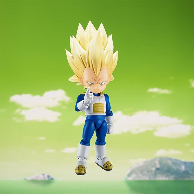 Figura Super Saiyan 3 Vegeta (Mini) -Daima- – Dragon Ball DAIMA – S.H.Figuarts – Bandai