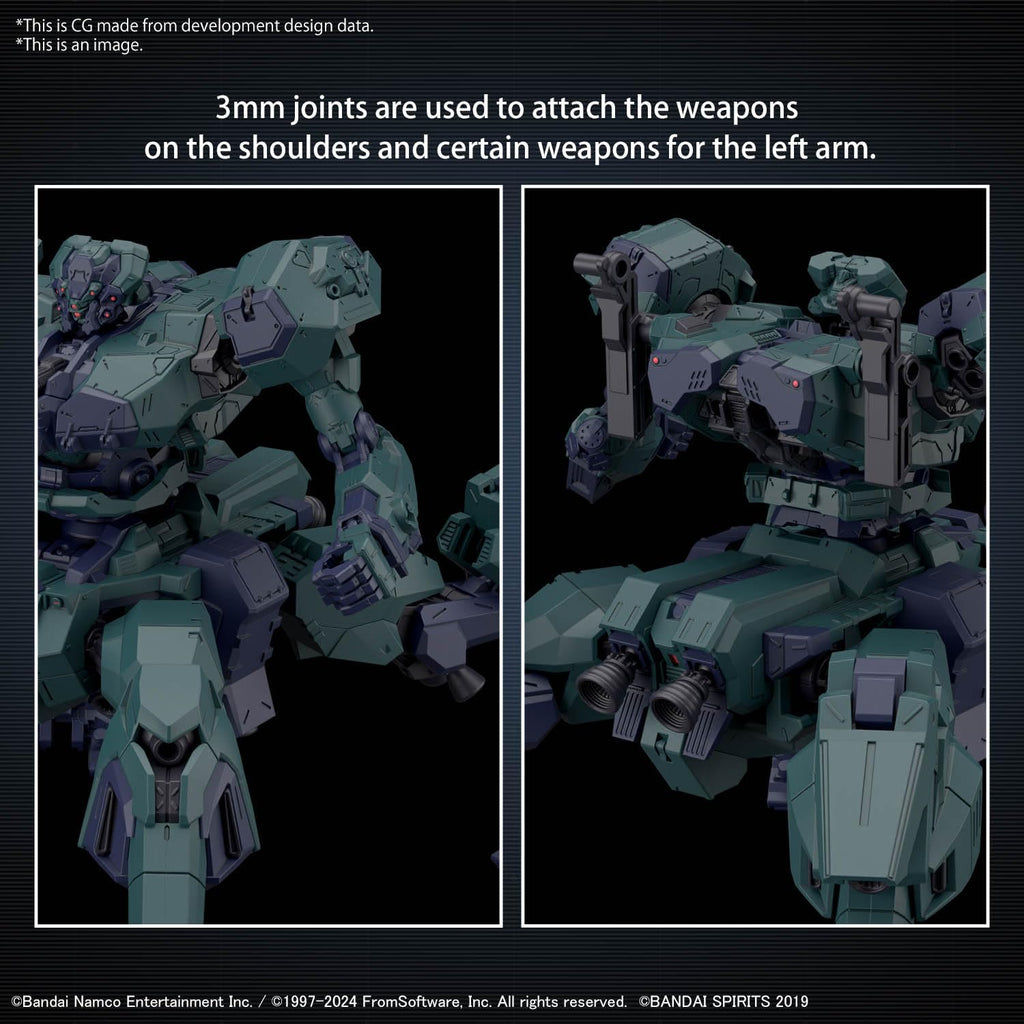 Figura Model Kit Melander Liger Tail BD-011 – Armored Core VI: Fires of Rubicon – 30MM – Bandai