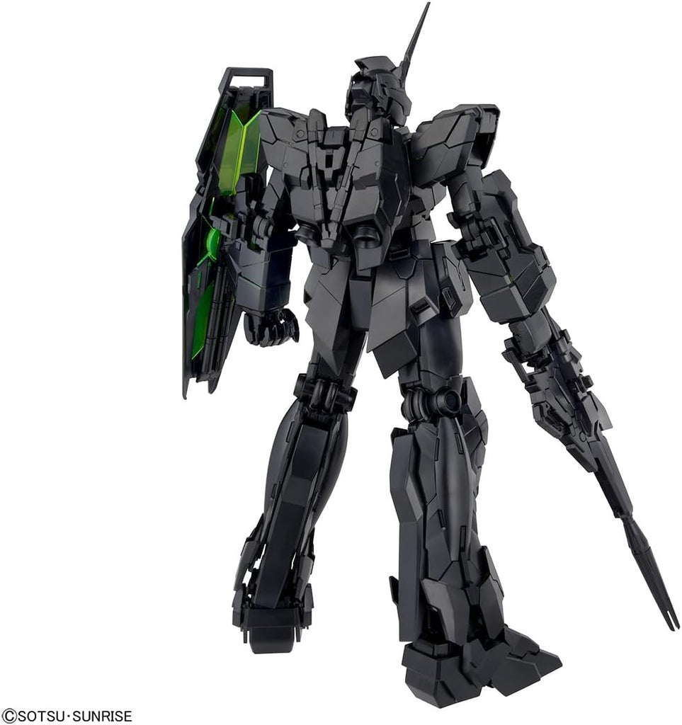 Figura Model Kit Unicorn Gundam (Recirculation Color Clear Neon Green) - Gundam - Mg 1/100 - Bandai