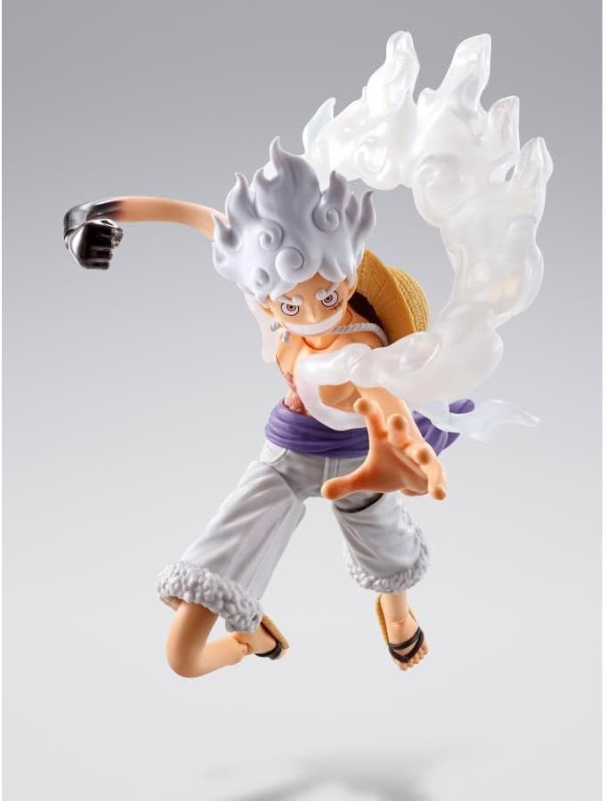 Figura Monkey D. Luffy (Gear 5 Future Island Egghead) – One Piece – S.H.Figuarts – Bandai
