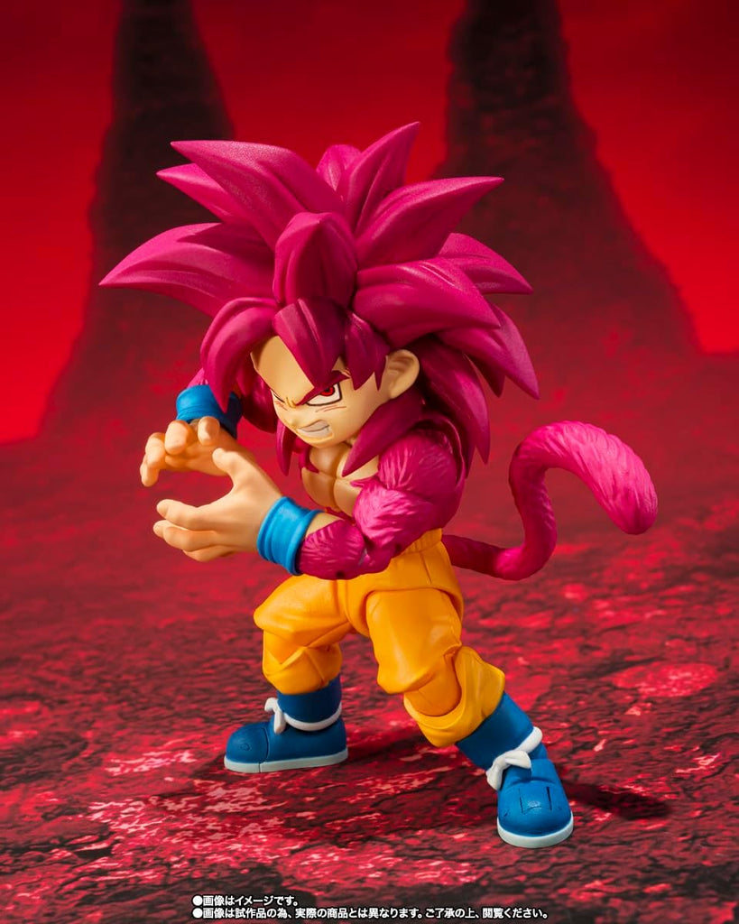 Figura Super Saiyan 4 Son Goku (Mini) - Dragon Ball Daima - S.h.figuarts - Bandai