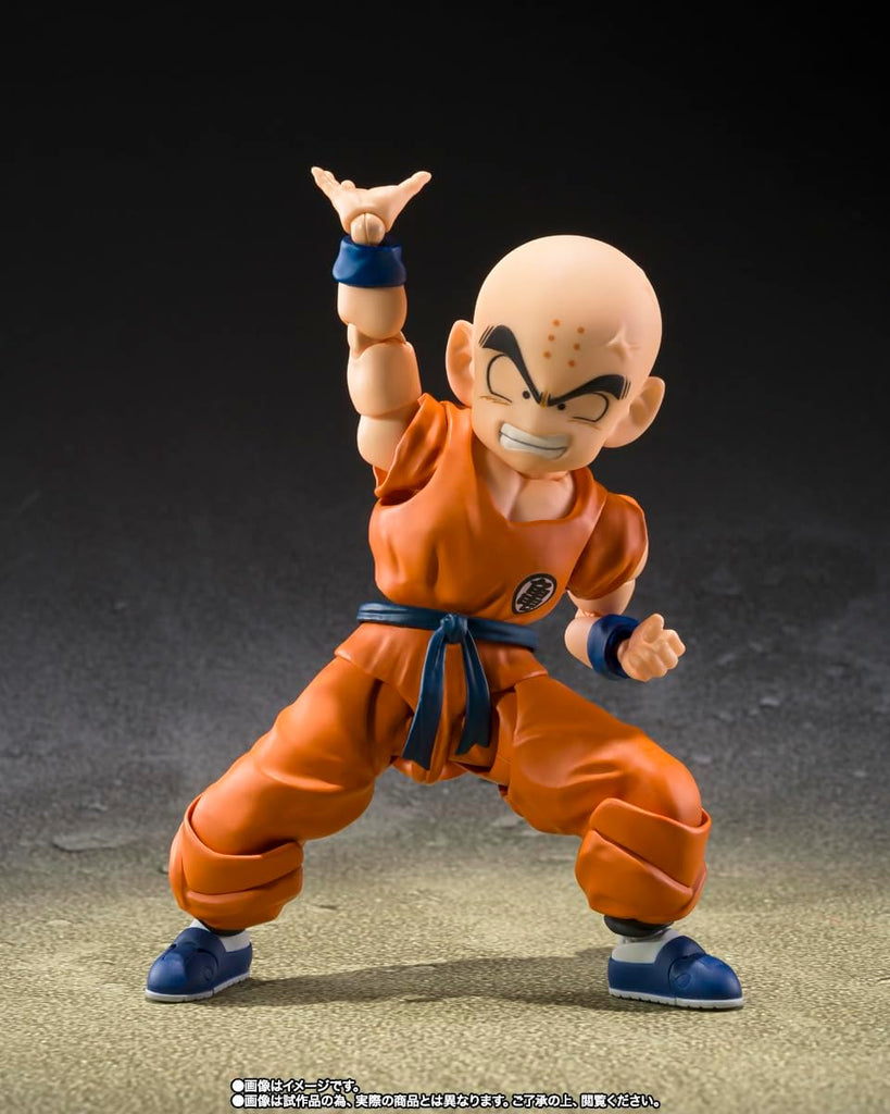 Figura Krillin - Son Goku's Best friend- Dragon Ball Z - S.H.Figuarts - Bandai