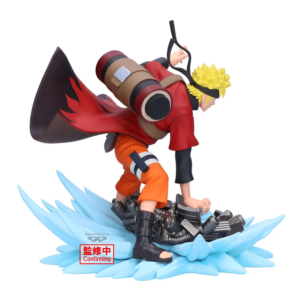Estátua Naruto Uzumaki - Naruto Shippuden - Memorable Saga Special - Bandai