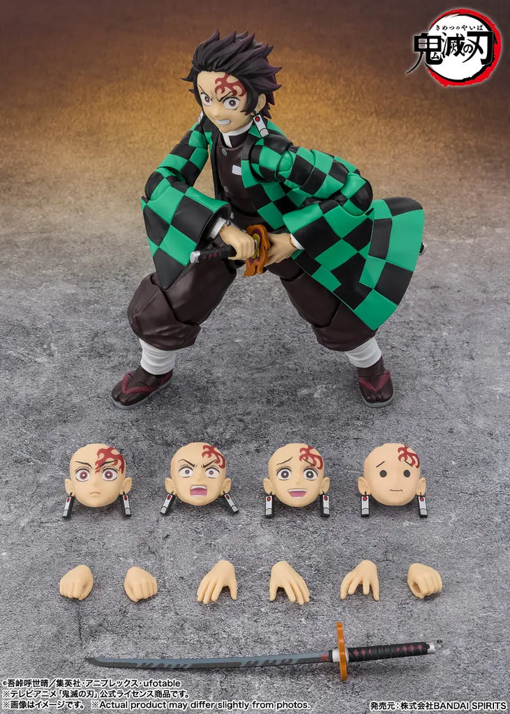 Figura Tanjiro Kamado Battle Of Infinite Castle Ver. - Demon Slayer - S.h.figuarts - Bandai