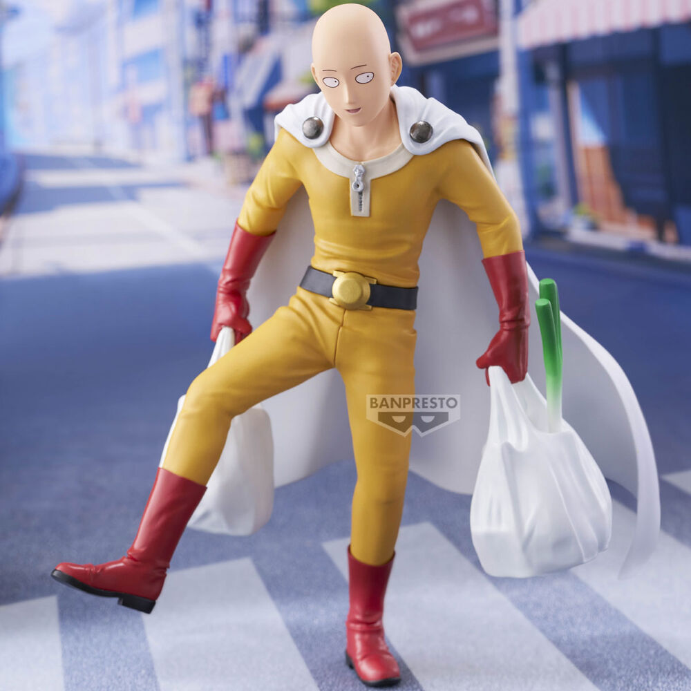 Estátua Saitama - One-Punch Man - One Punch Life - Banpresto