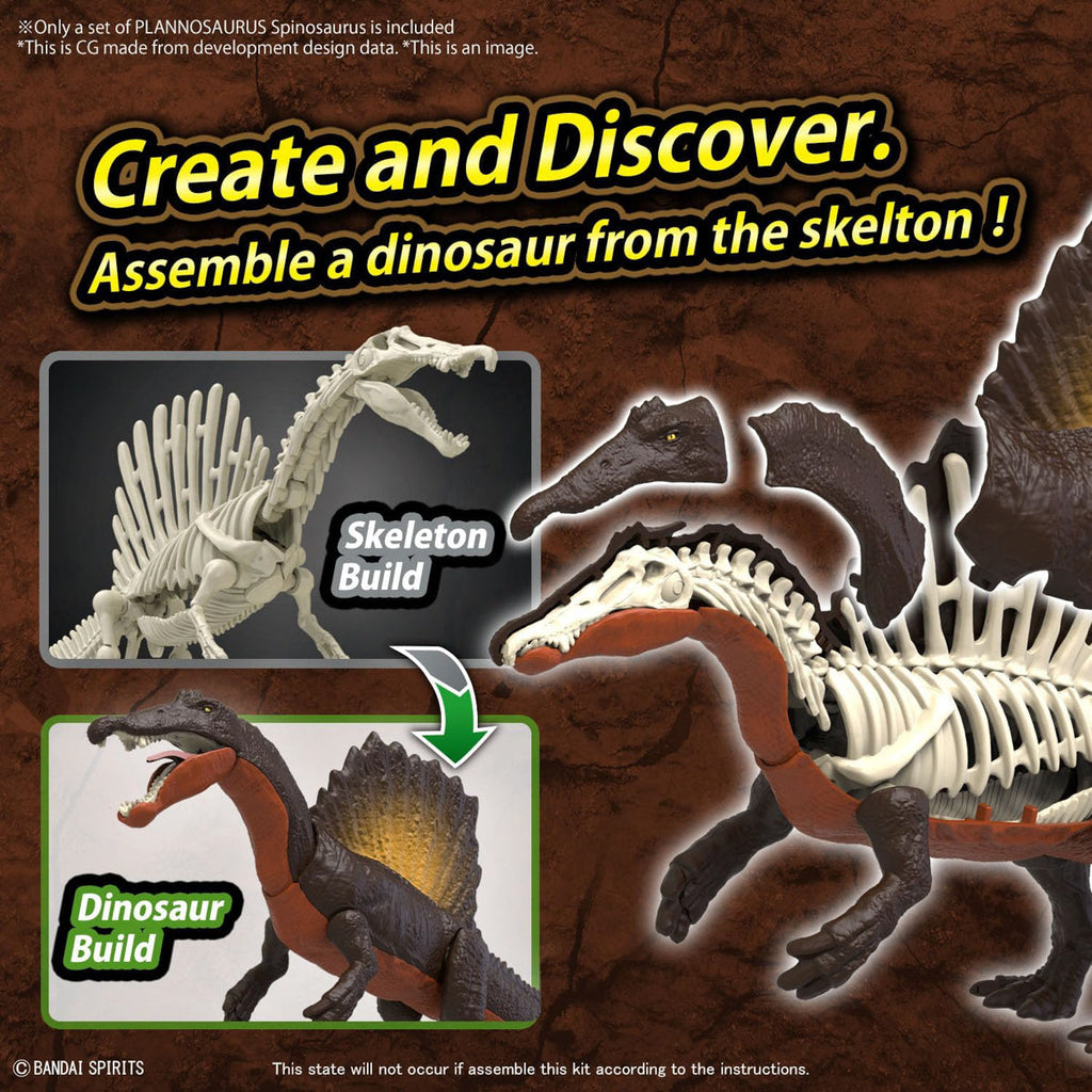 Espinossauro - Plannosaurus - Plastic Model Kit - Bandai