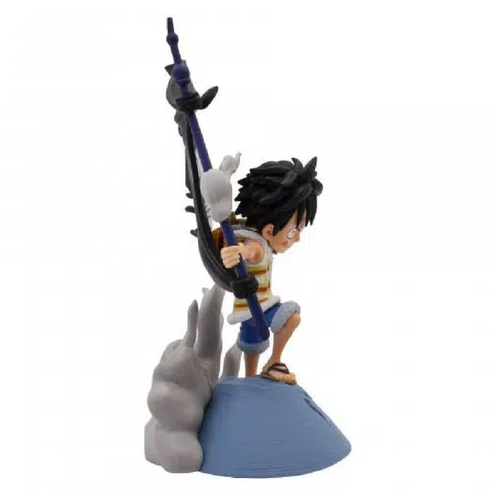 Estátua Monkey D. Luffy - One Piece - WCF Log Stories - Banpresto - Bandai