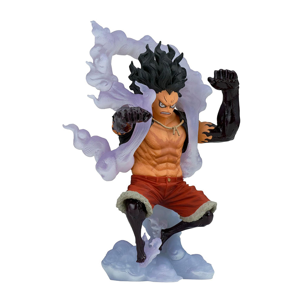 Estátua Monkey D. Luffy Gear 4 Ver B - One Piece - King of Artist - Banpresto - Bandai