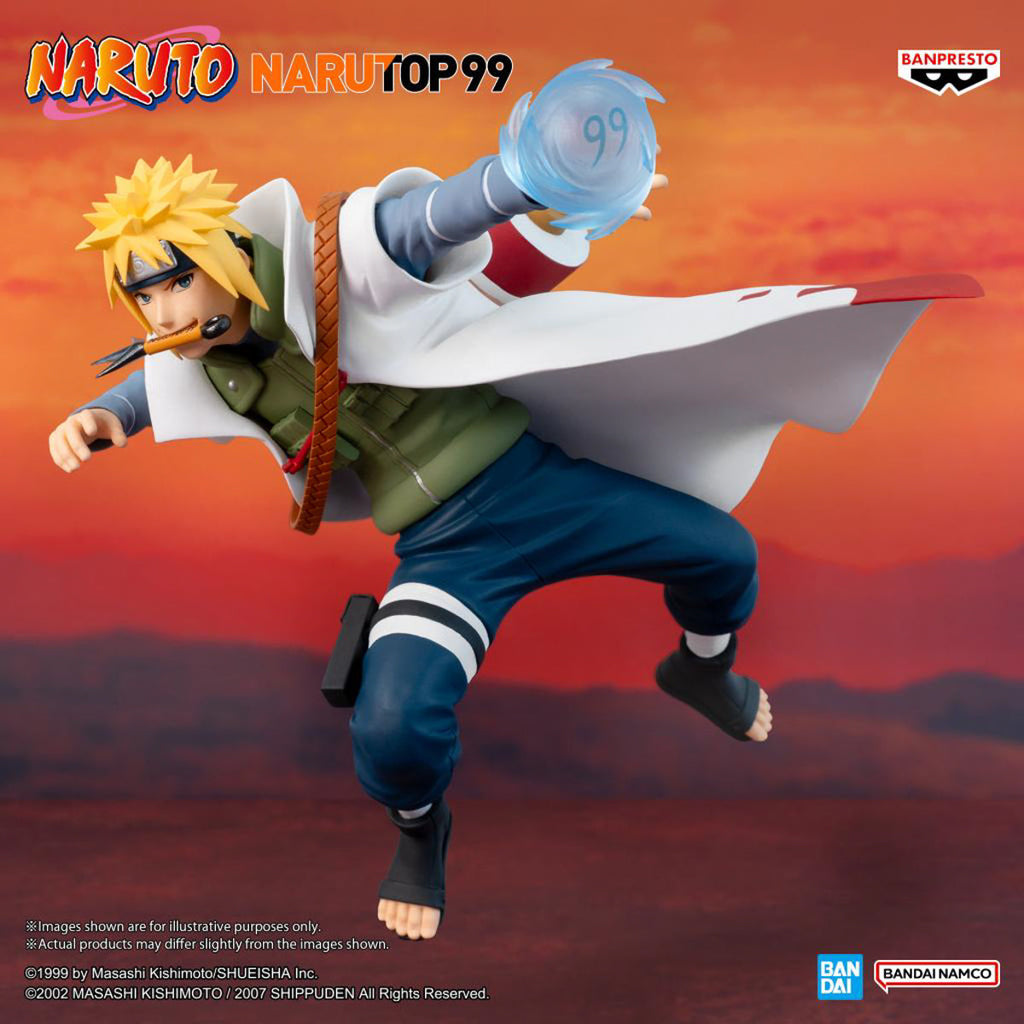 Estátua Namikaze Minato NarutoP99 - Naruto - Banpresto - Bandai