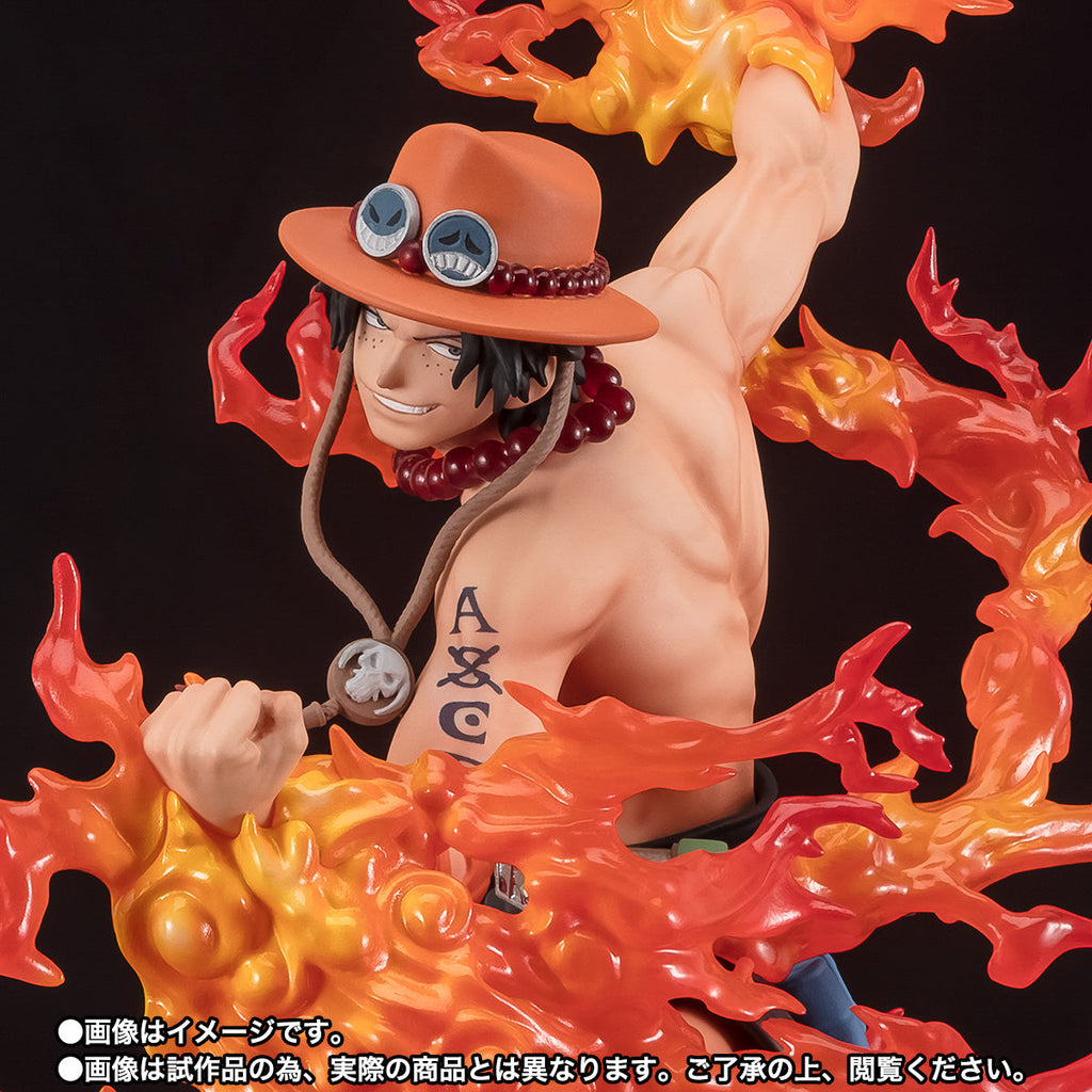 Estátua Portgas D Ace Bounty Rush 5th Anniversary - One Piece - Figuarts Zero - Bandai