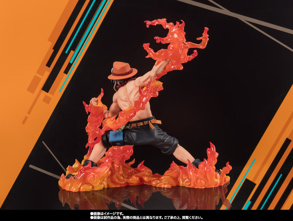 Estátua Portgas D Ace Bounty Rush 5th Anniversary - One Piece - Figuarts Zero - Bandai