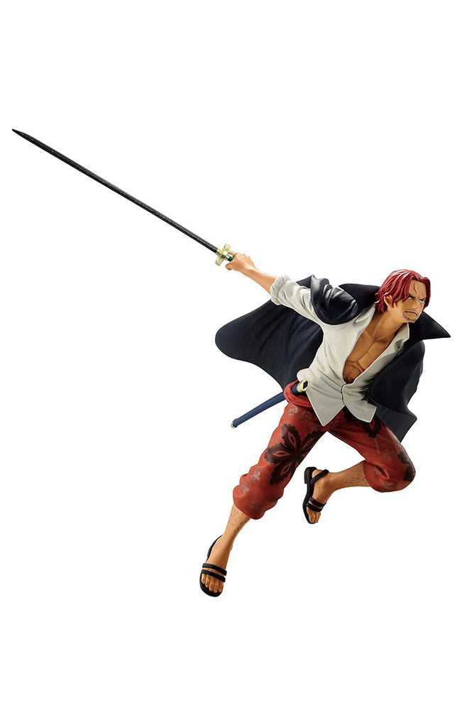 Estátua Shanks - One Piece - Battle Record Collection - Banpresto - Bandai