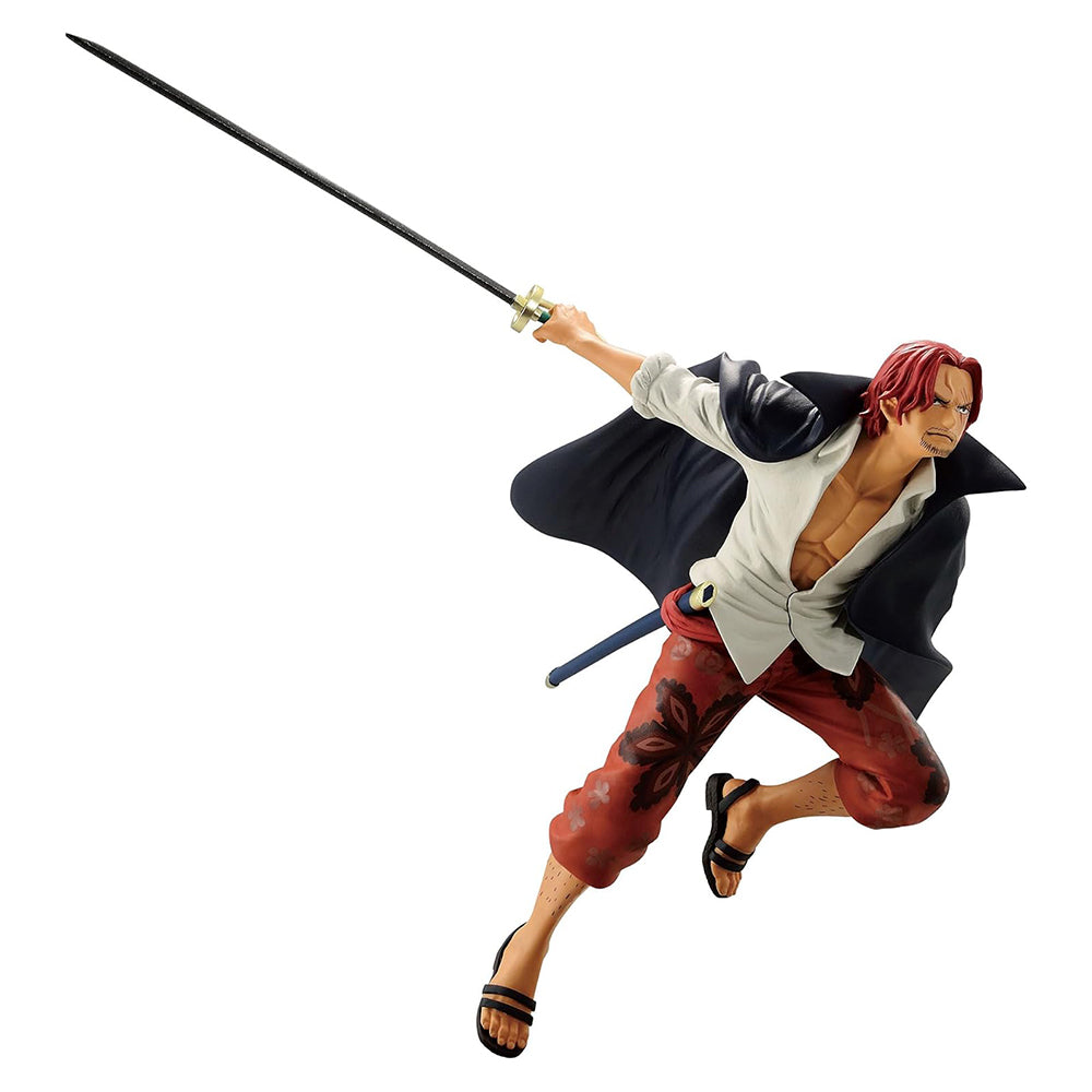 Estátua Shanks - One Piece - Battle Record Collection - Banpresto - Bandai