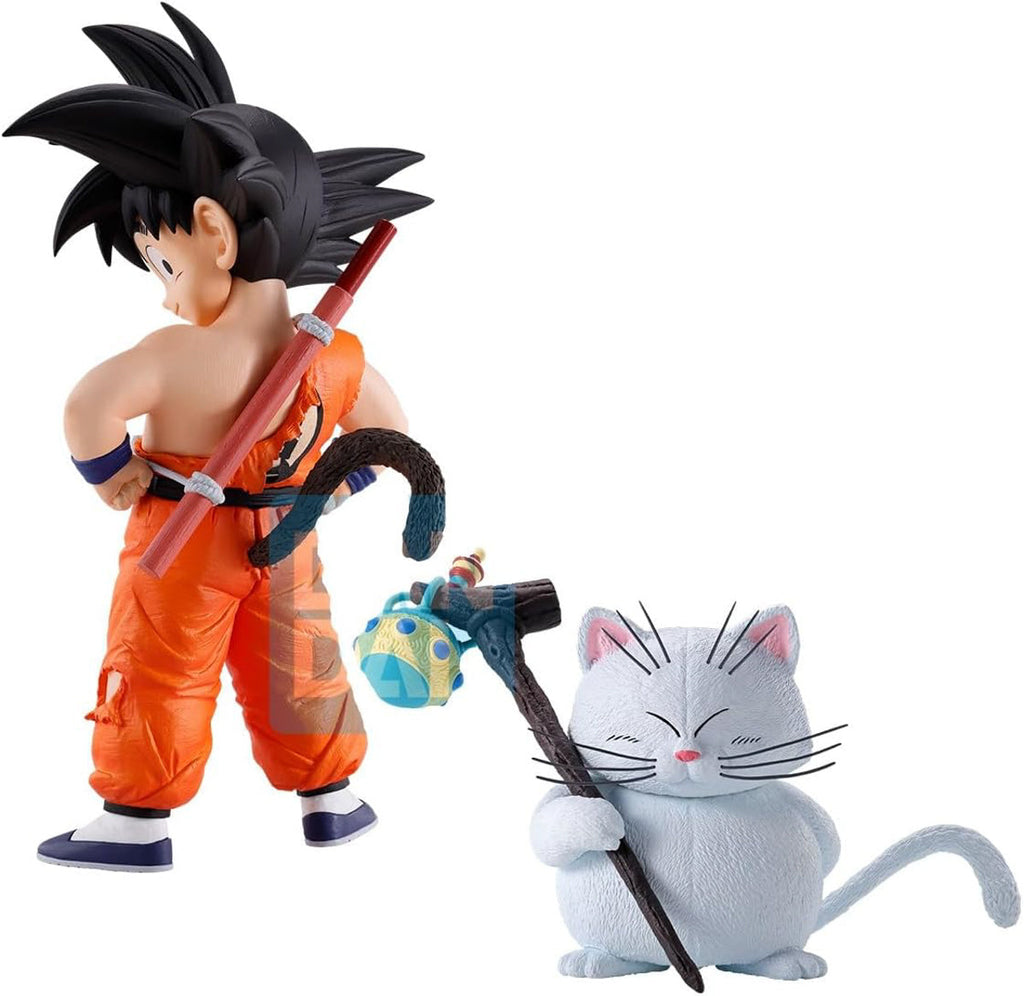 Estátua Son Goku and Korin The Lookout Above The Clouds - Dragon Ball - Ichibansho - banpresto - Bandai