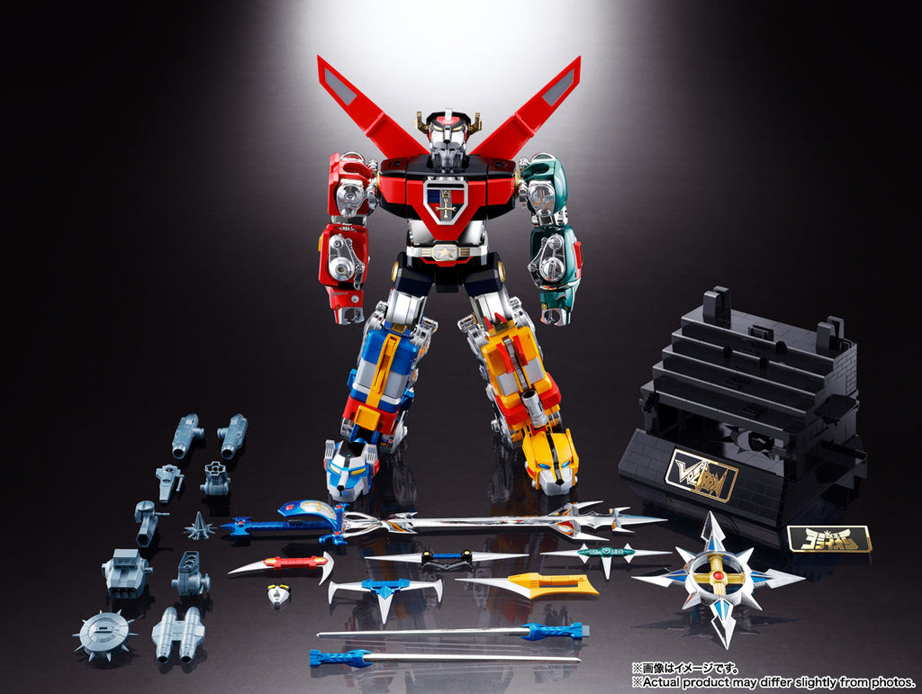 Figura GX-71SP Golion 50th Ver - Voltro Defender of the Universe - Soul of Chogokin - Bandai