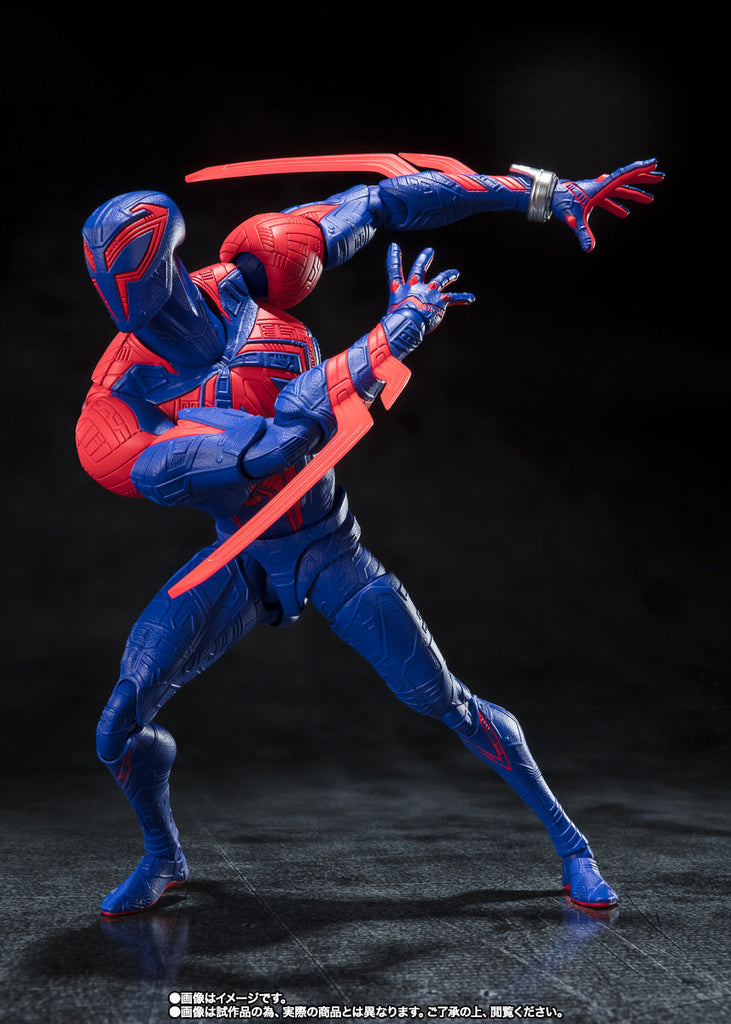 Figura Homem-Aranha 2099 - Homem Aranha Atraves do Aranhaverso - S.H.Figuarts - Bandai