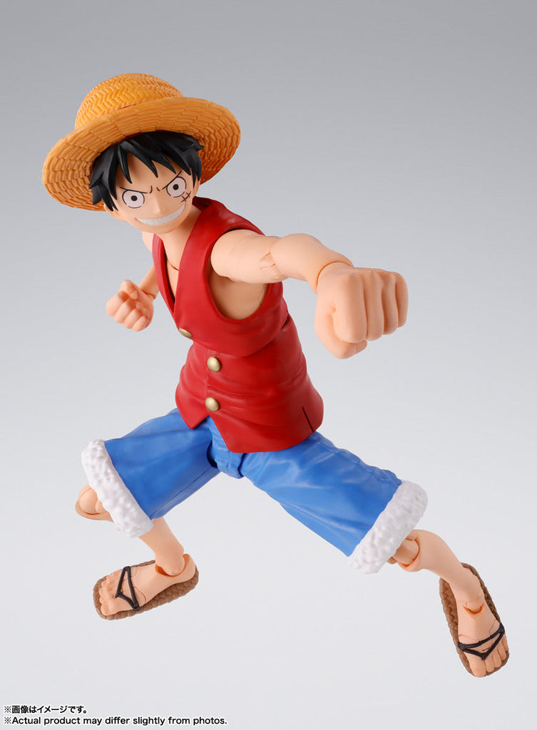 Figura Monkey D Luffy Romance Dawn - One Piece - S.H.Figuarts - Bandai