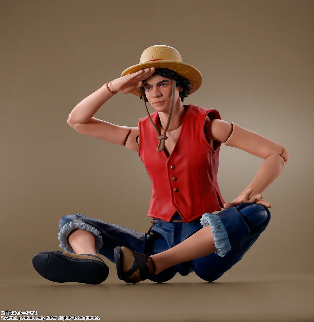 Figura Monkey D. Luffy - Netflix Serie One Piece - S.H.Figuarts - Bandai