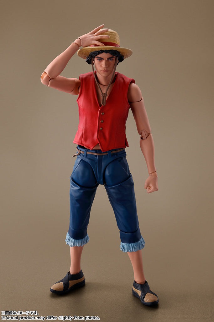 Figura Monkey D. Luffy - Netflix Serie One Piece - S.H.Figuarts - Bandai
