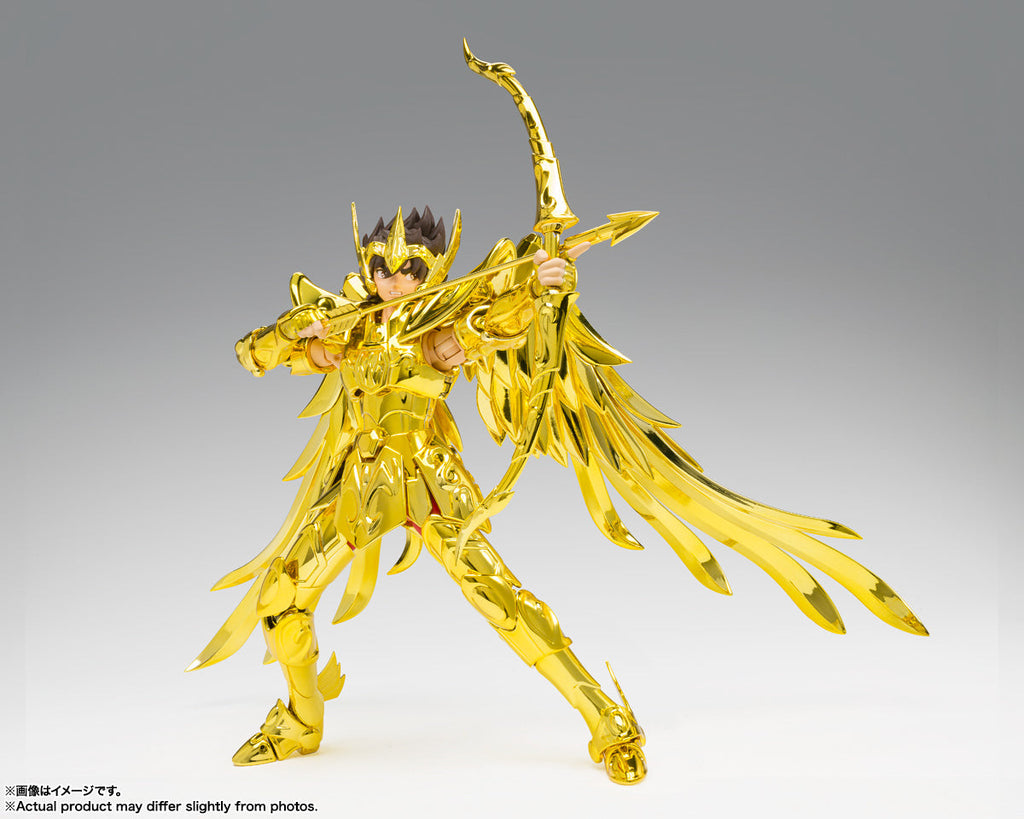 Figura Seiya de Sagitário Inheritor of the Gold Cloth - Os Cavaleiros do Zodíaco - Cloth Myth Ex - Bandai