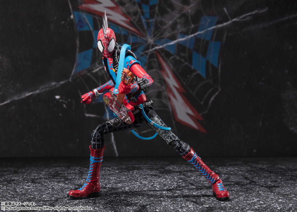 Figura Spider-Punk - Spider-man Across The Spider-Verse - S.H.Figuarts - Bandai