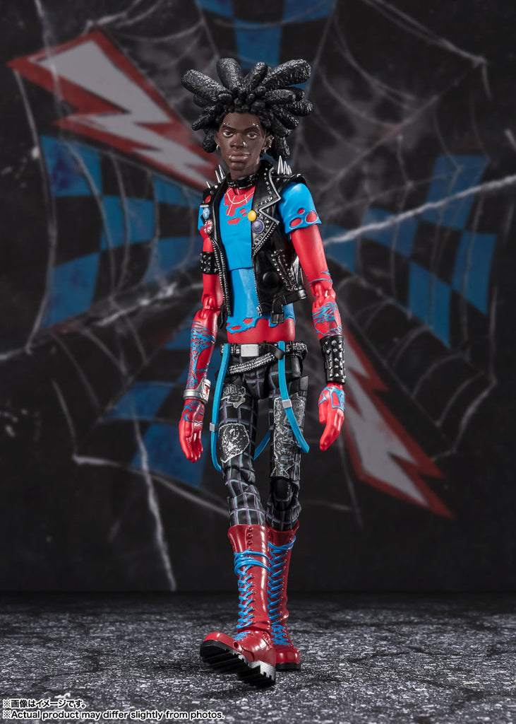 Figura Spider-Punk - Spider-man Across The Spider-Verse - S.H.Figuarts - Bandai