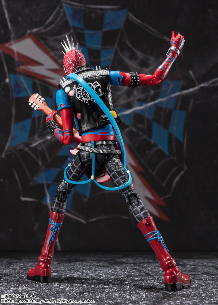 Figura Spider-Punk - Spider-man Across The Spider-Verse - S.H.Figuarts - Bandai