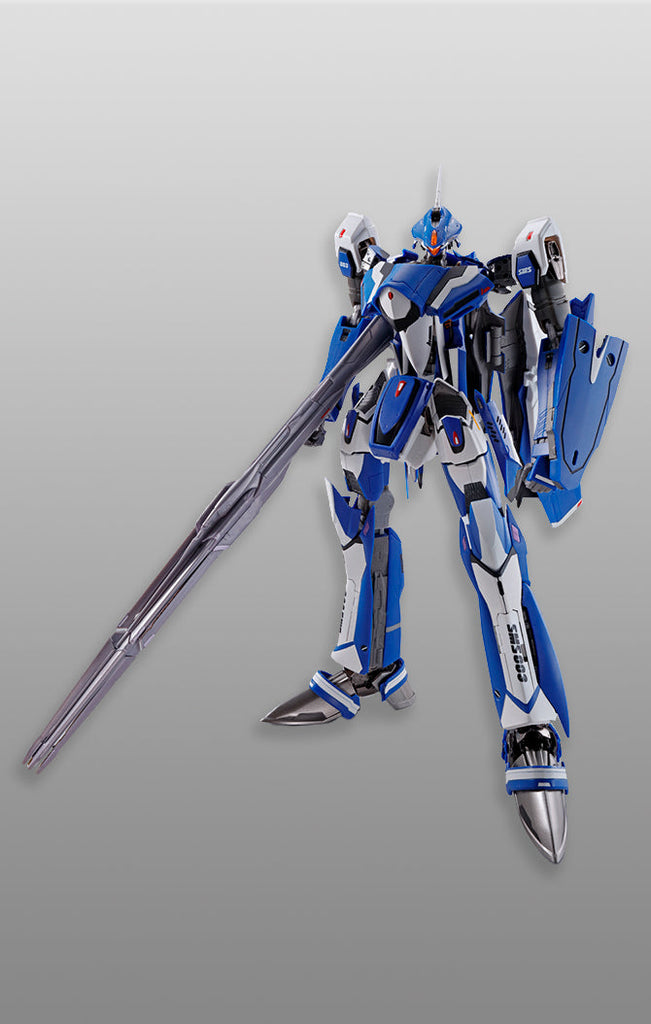 Figura VF-25G Super Messiah Valkyrie Michael Blanc Use Revival Ver - Macross Frontier - DX Chogokin - Bandai